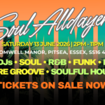 Soul Alldayer Summer 2026 Outdoor Soul Music Event Essex